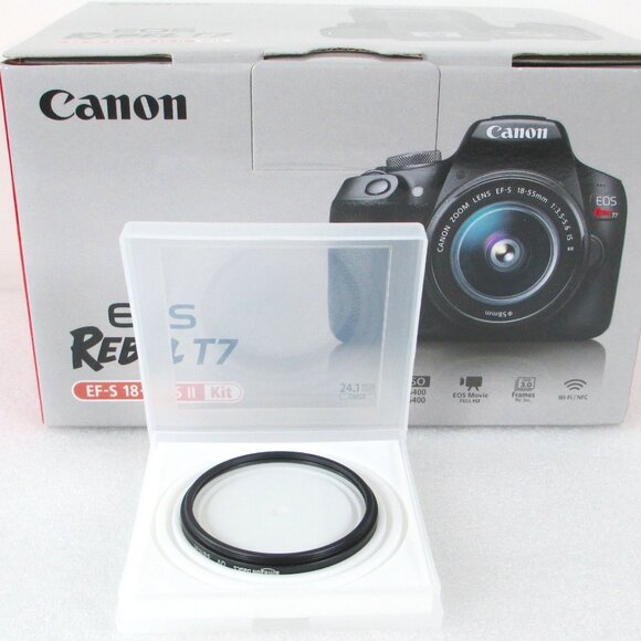 AMAZON BASICS 58MM UV LENS FILTERS CAPS - Picture 1 of 8